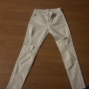 KanCan Crisp White Denim